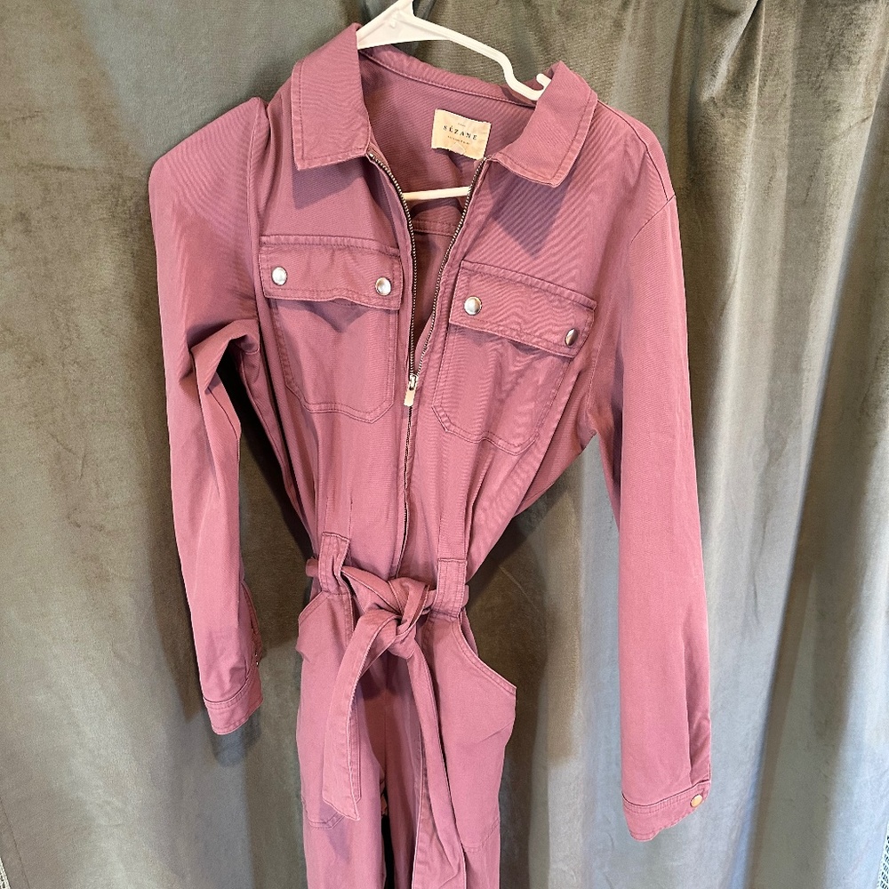 Sezane jumpsuit in Wisteria